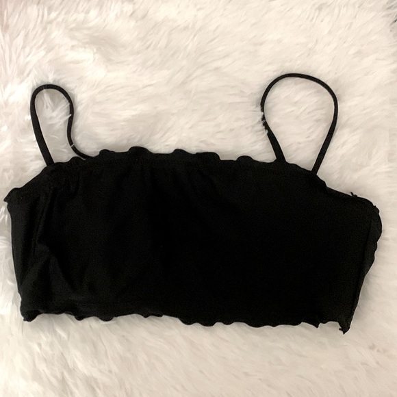 girls black swim suit top - Picture 1 of 2